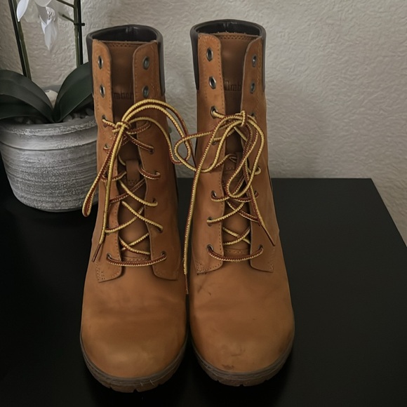 Authentic Timberland High Heel Boots - Picture 3 of 5